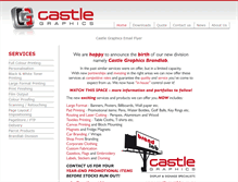 Tablet Screenshot of castlegraphics.co.za
